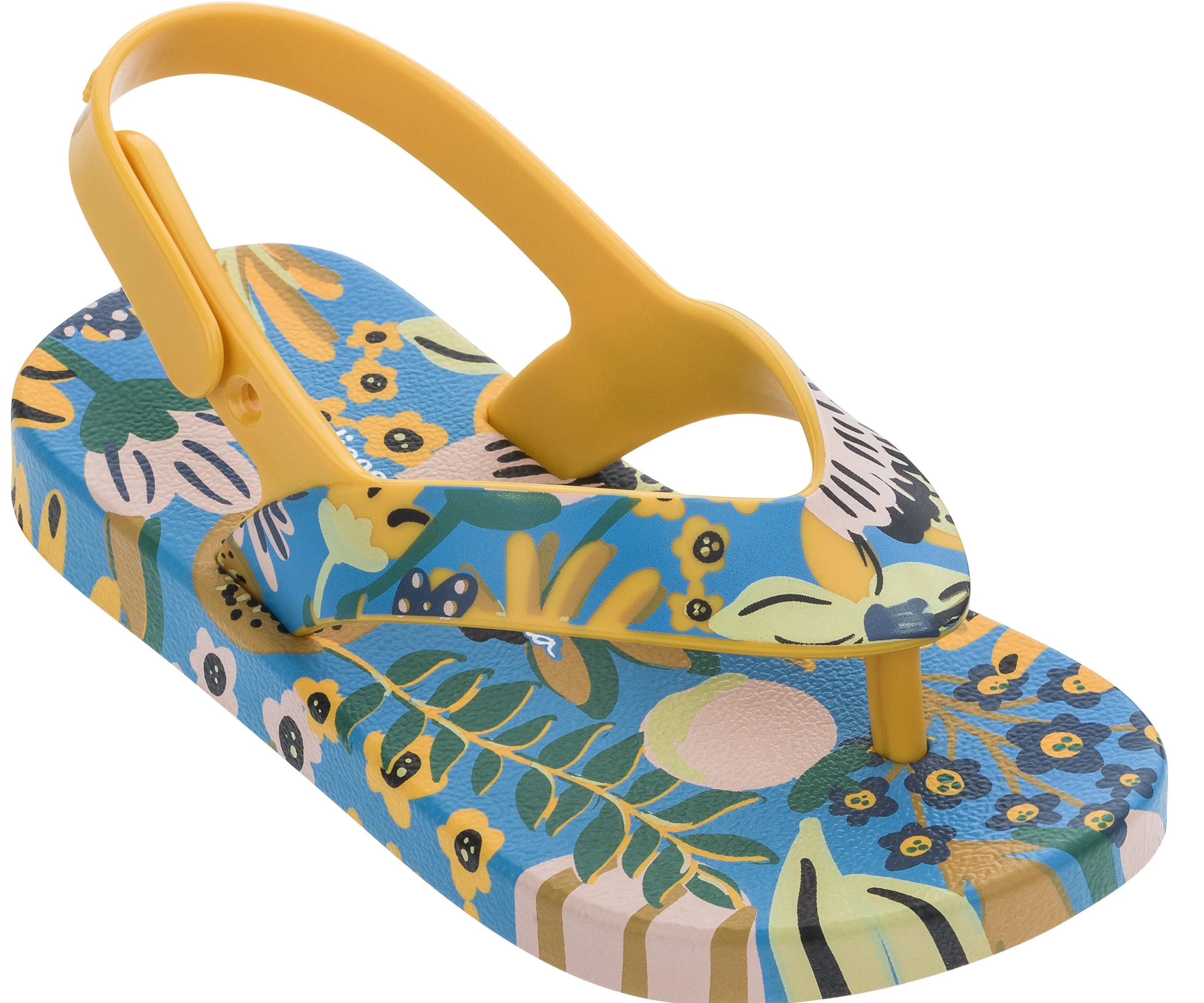 Mini Melissa Impanema Sandal - Yellow/Blue