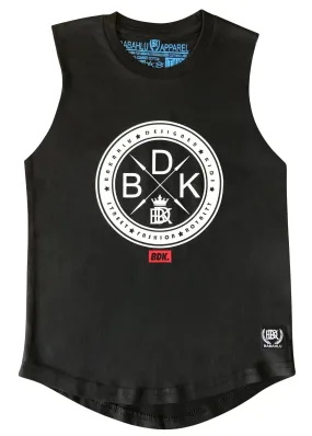 Muscle Tank "BDK"  Round Print