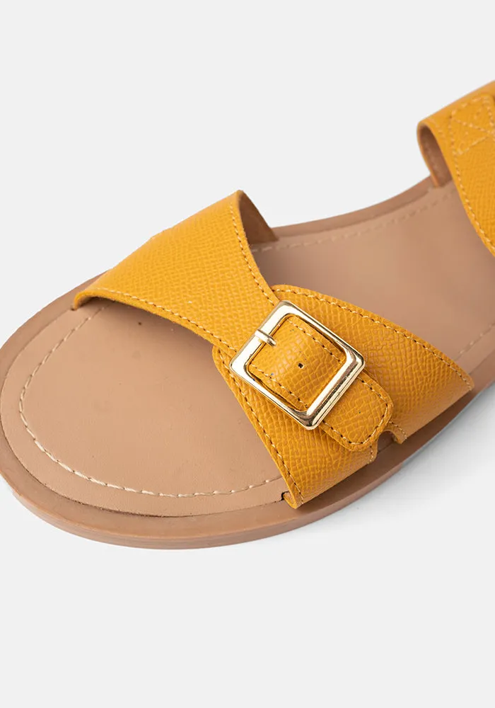 Mustard Popsy Sandals