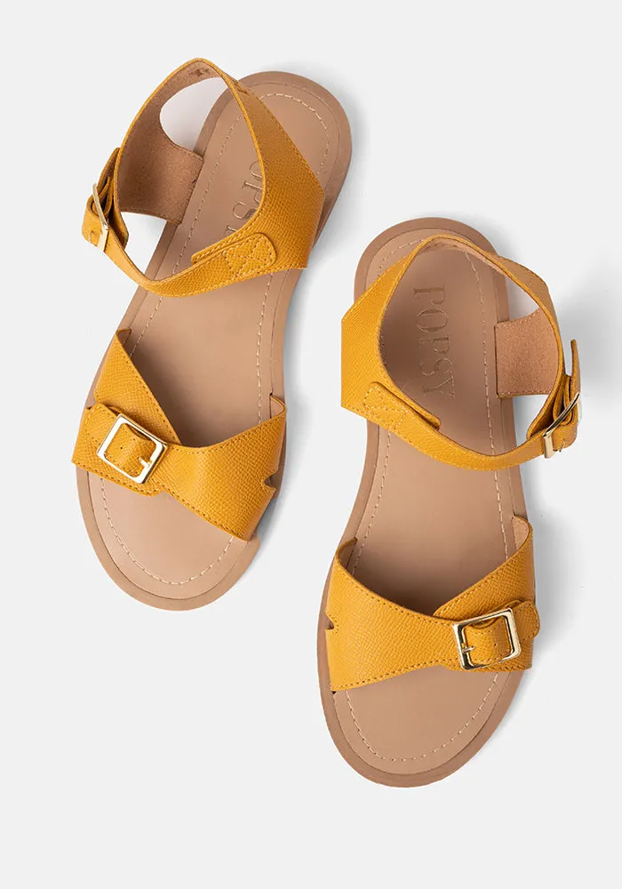 Mustard Popsy Sandals