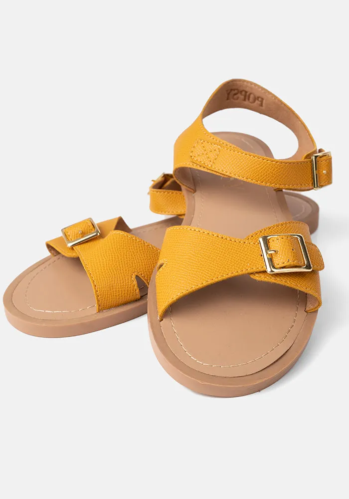 Mustard Popsy Sandals