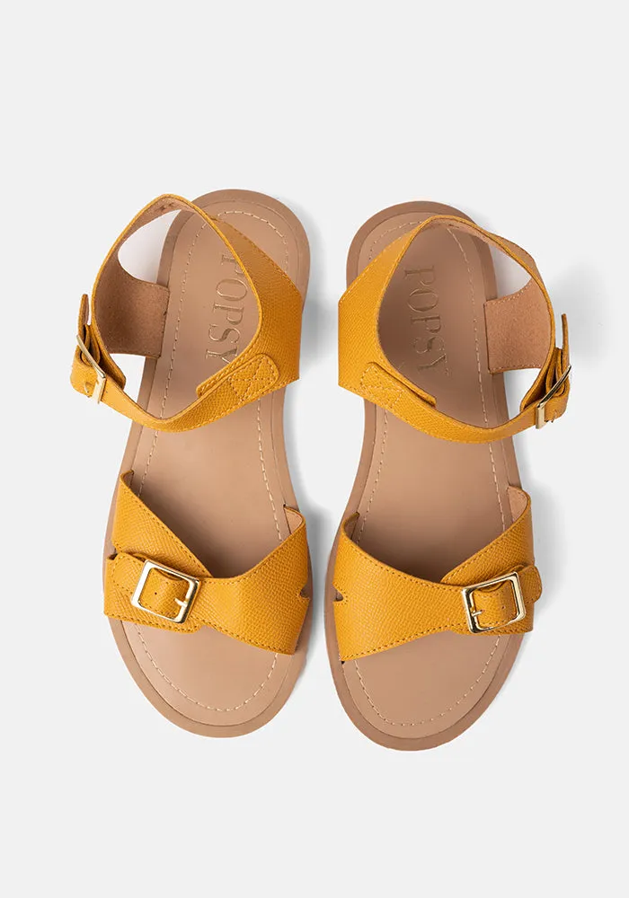 Mustard Popsy Sandals