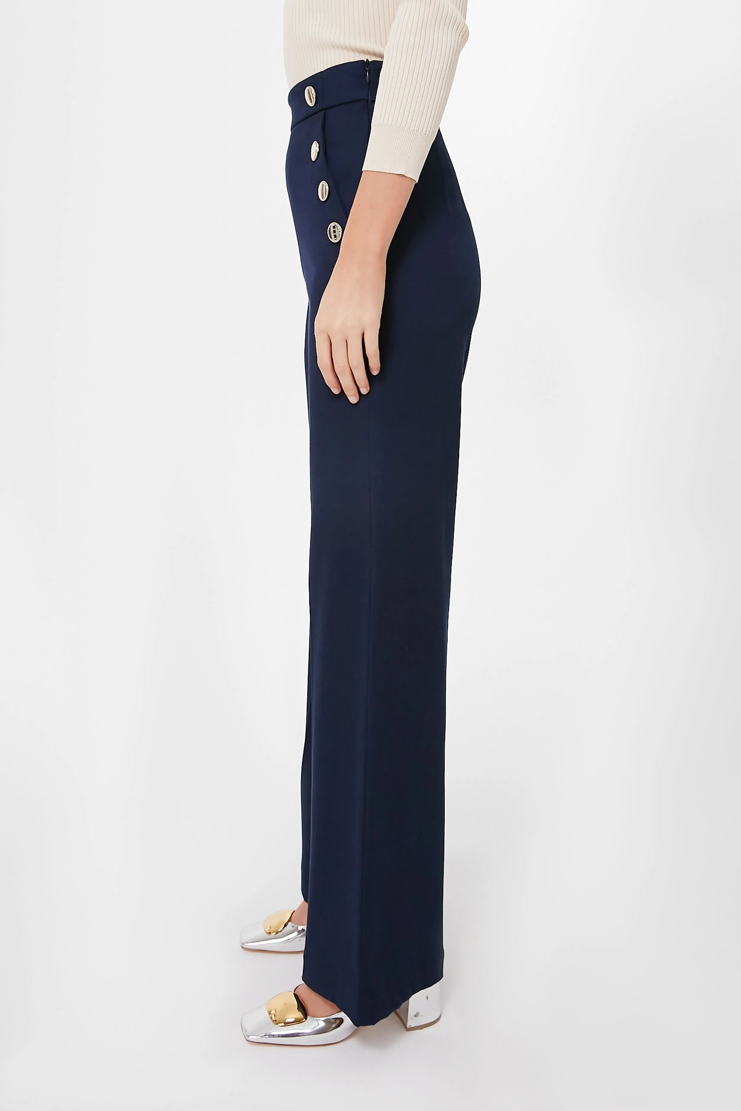 Navy Himare Trousers