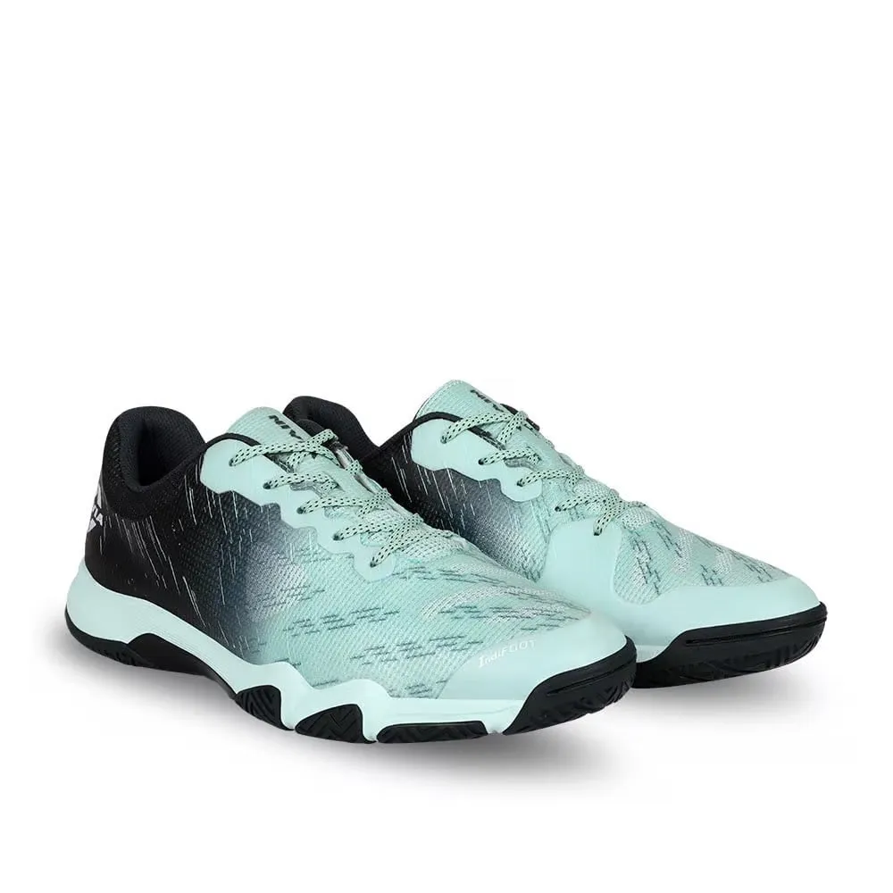 Nivia Verdict Badminton Non Marking Shoes (Aqua Blue)