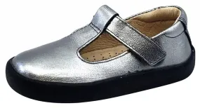 Old Soles Girl's Tod - T Strap Shoes, Rich Silver