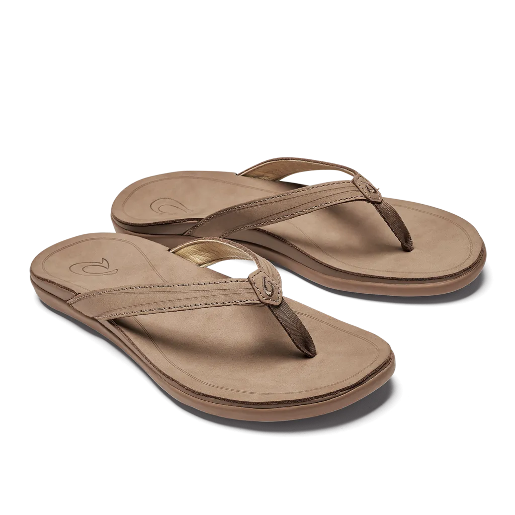 Olukai Women's 'Aukai Sandal - Tan/Tan 20442-3434