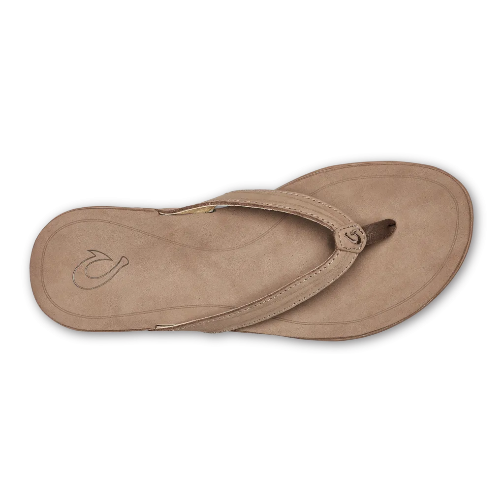 Olukai Women's 'Aukai Sandal - Tan/Tan 20442-3434