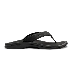 OluKai Women's 'Ohana Black/Black