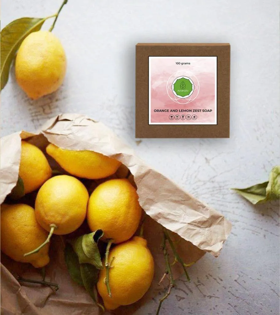 Orange and Lemon Zest Soap -100gm