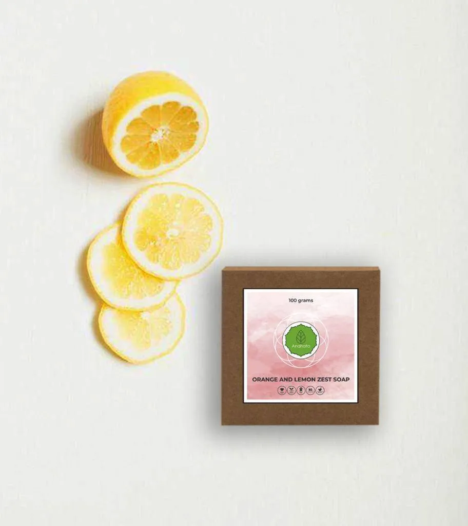 Orange and Lemon Zest Soap -100gm