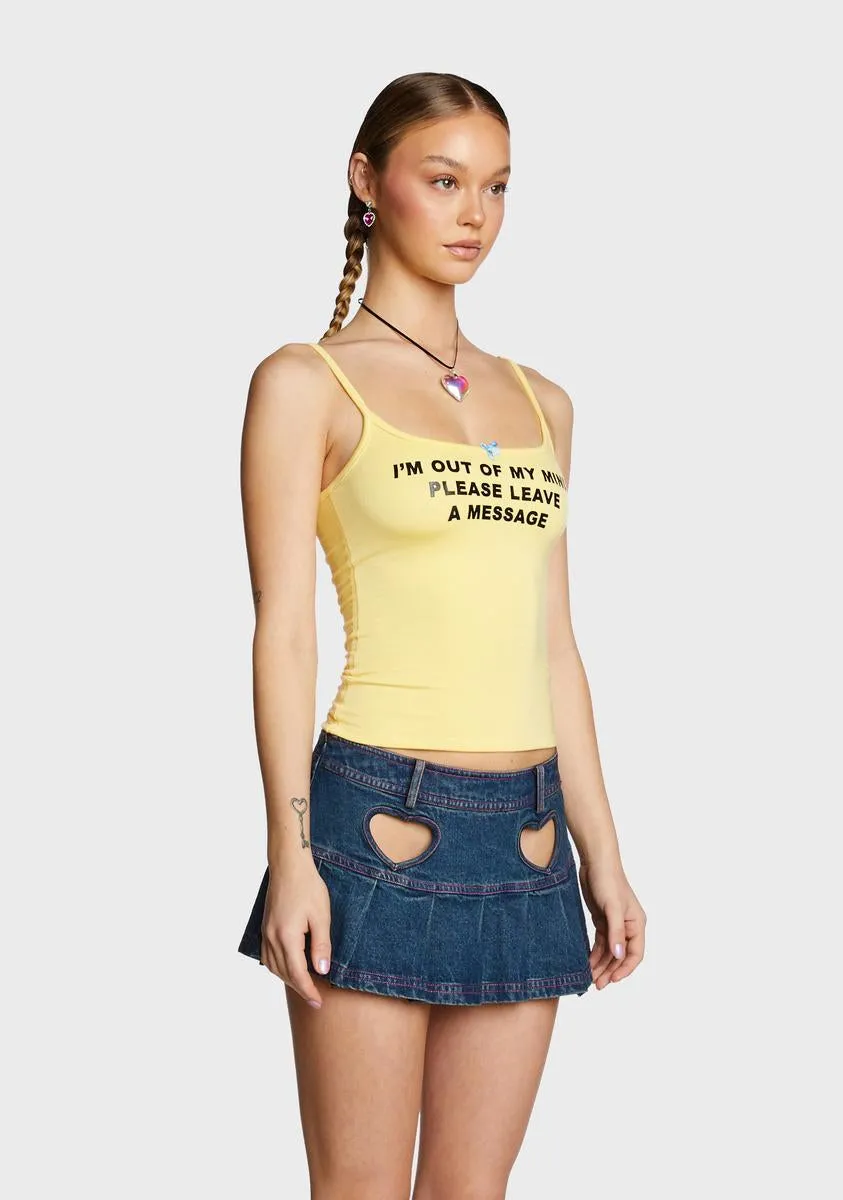 Out Of My Mind Cami Top