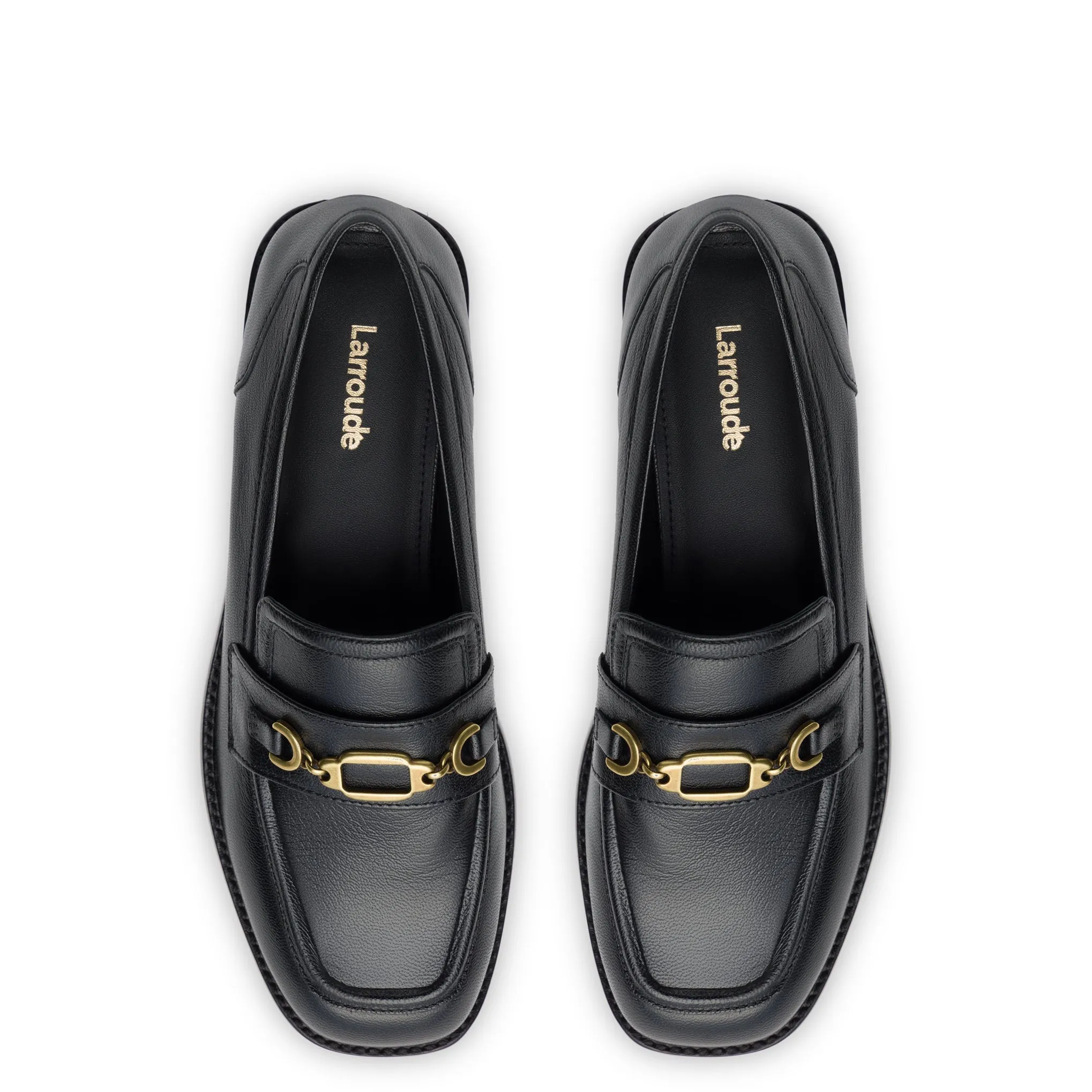 Patricia Loafer In Black Leather