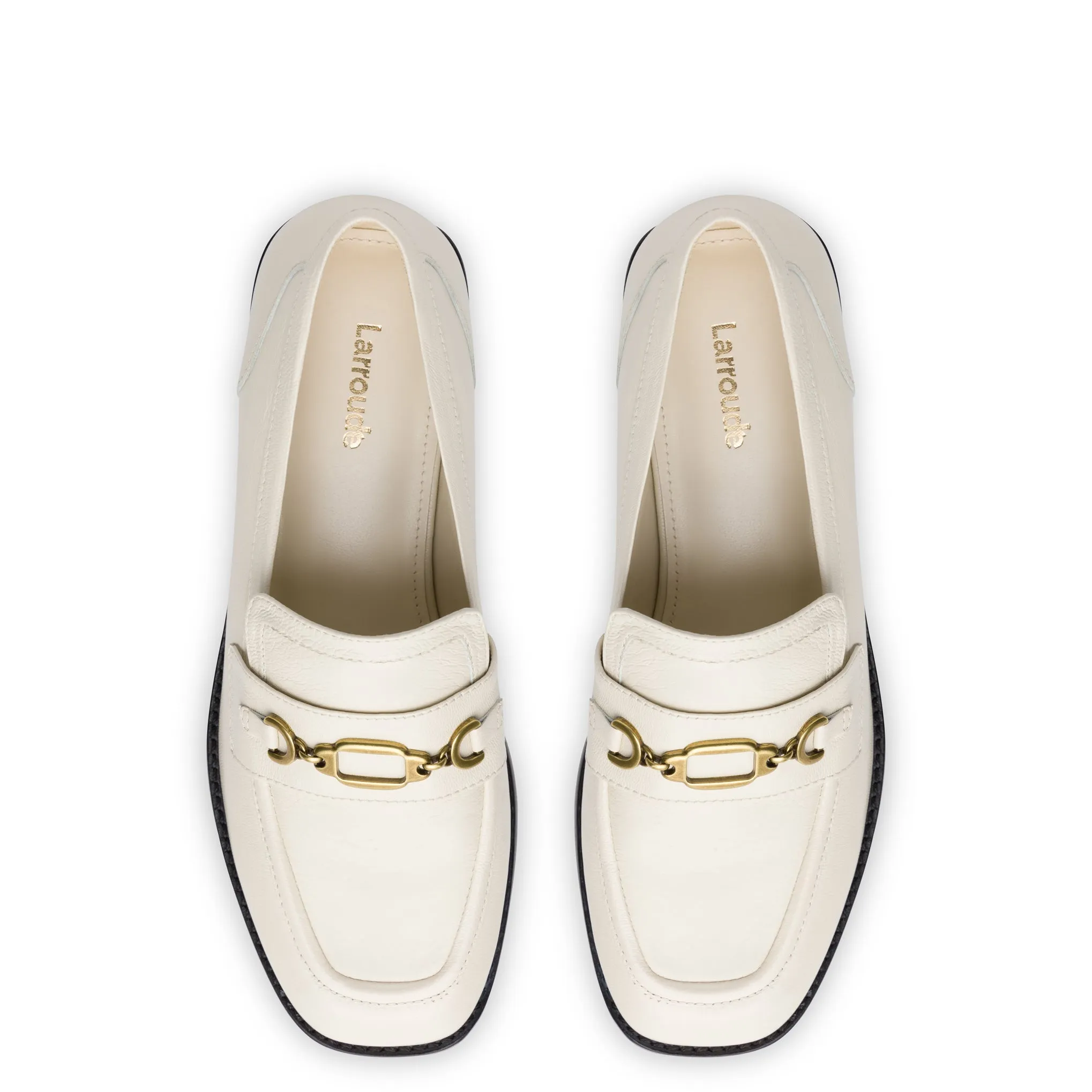 Patricia Loafer In Ivory Leather