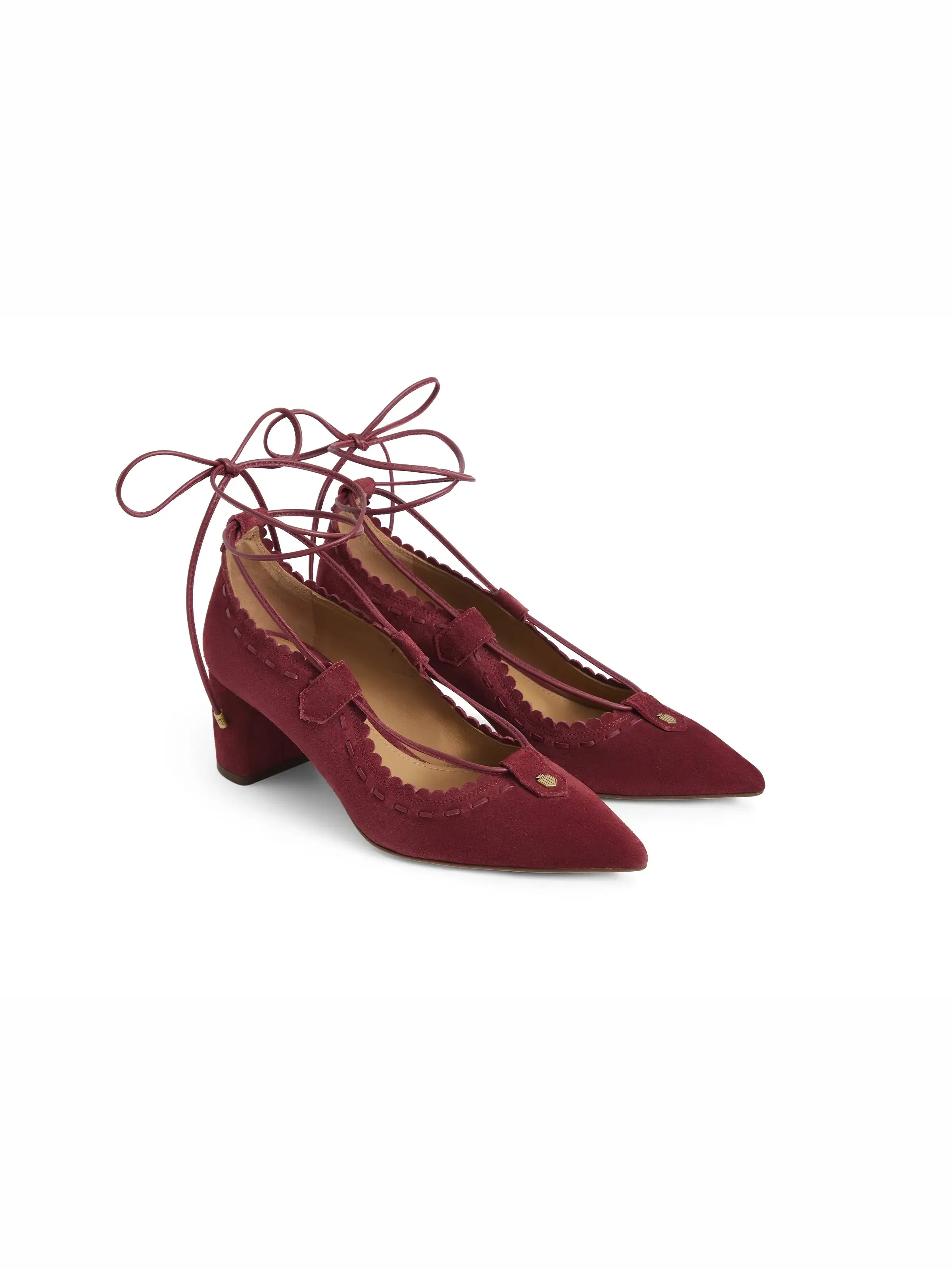 Pembridge Mid Heel - Ruby