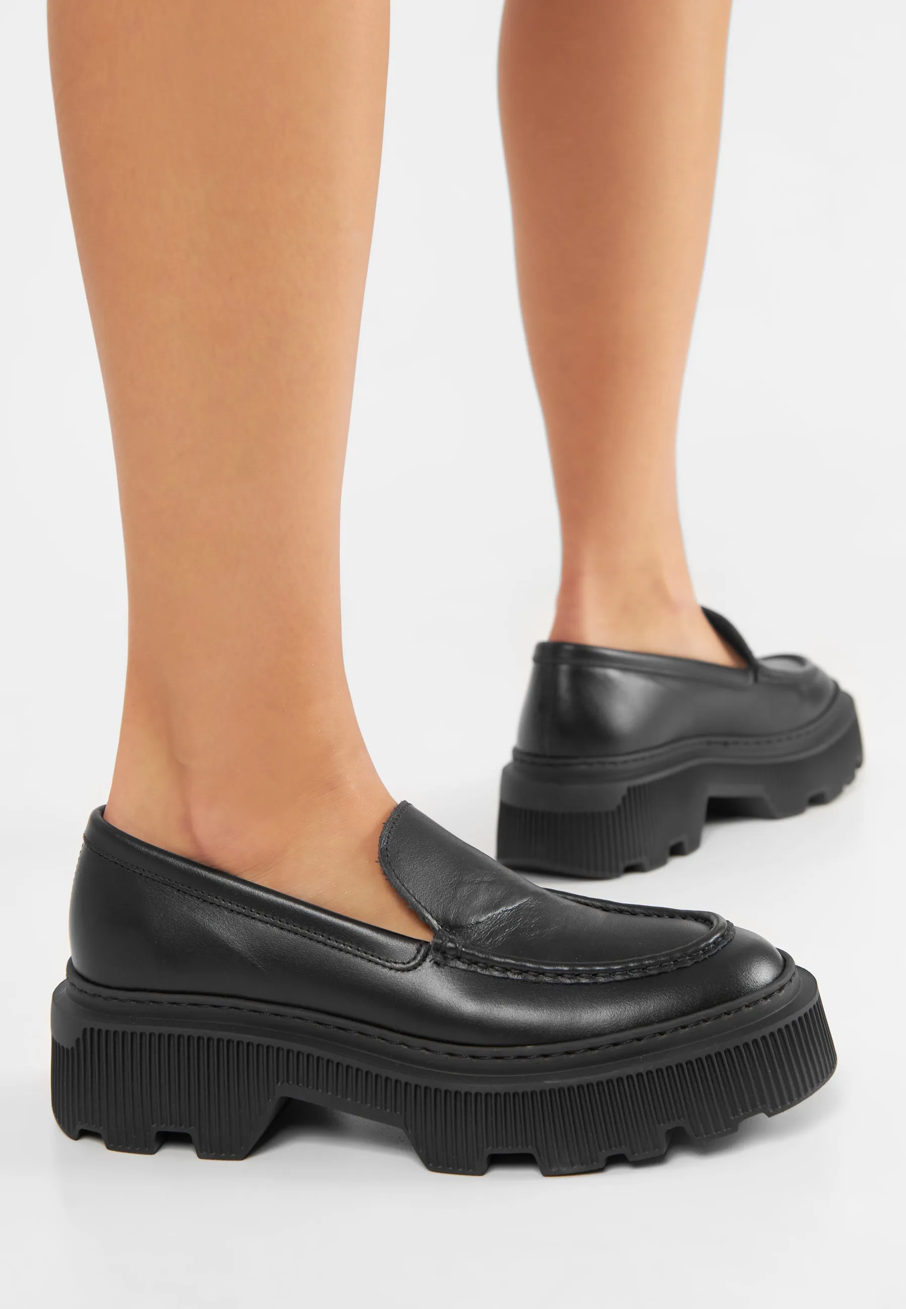 Penny Black Chunky Loafers