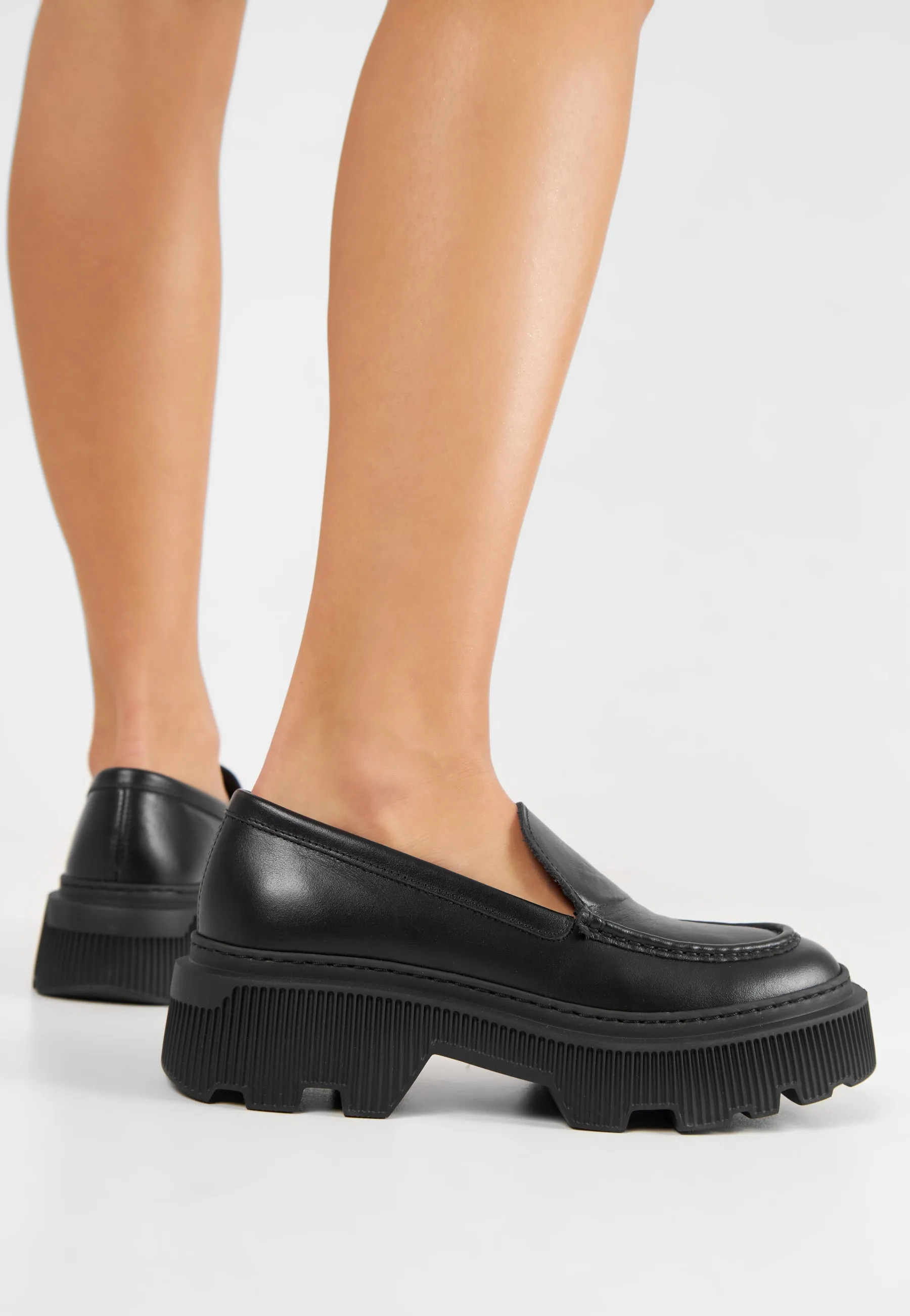 Penny Black Chunky Loafers