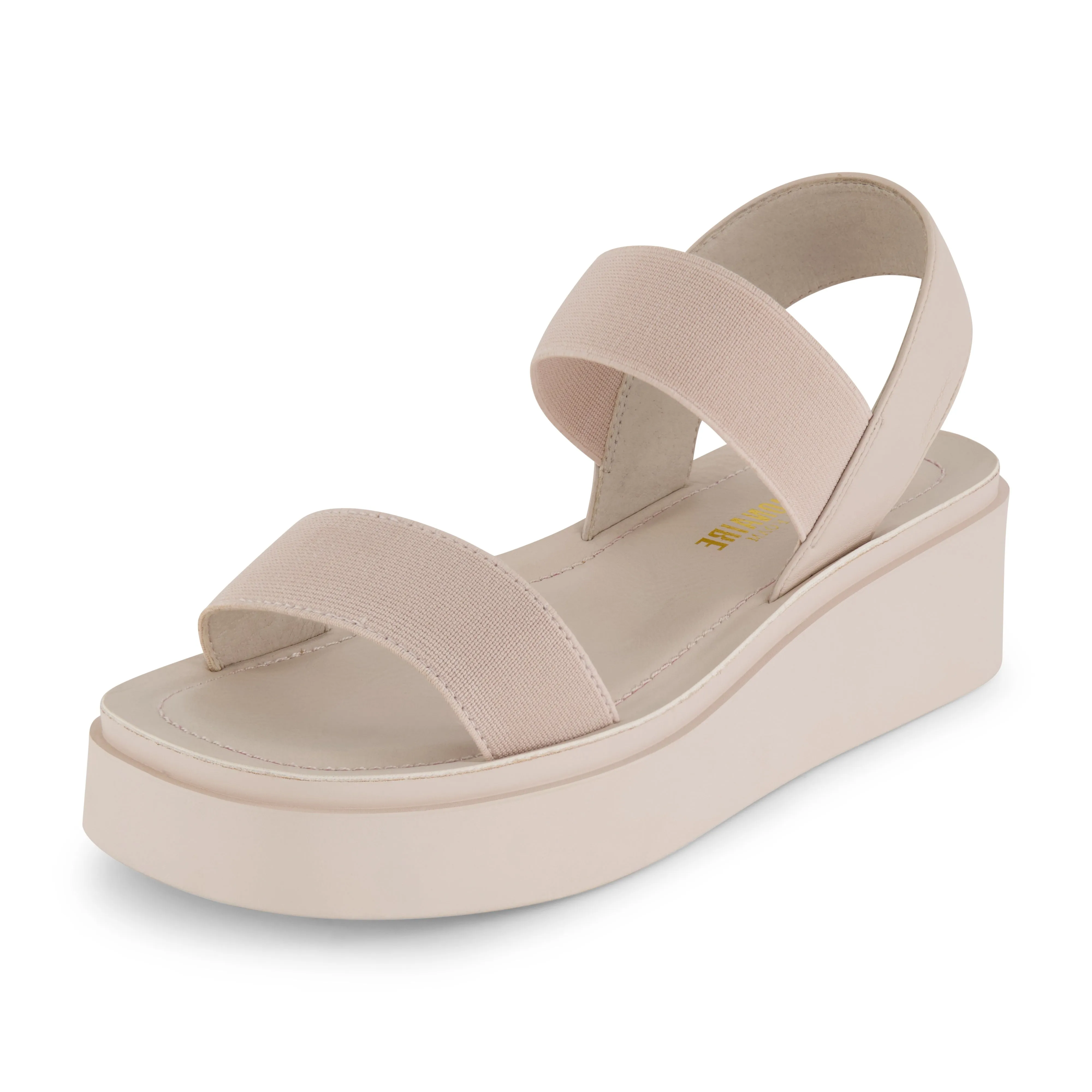 Pilar Stretch Platform Sandal