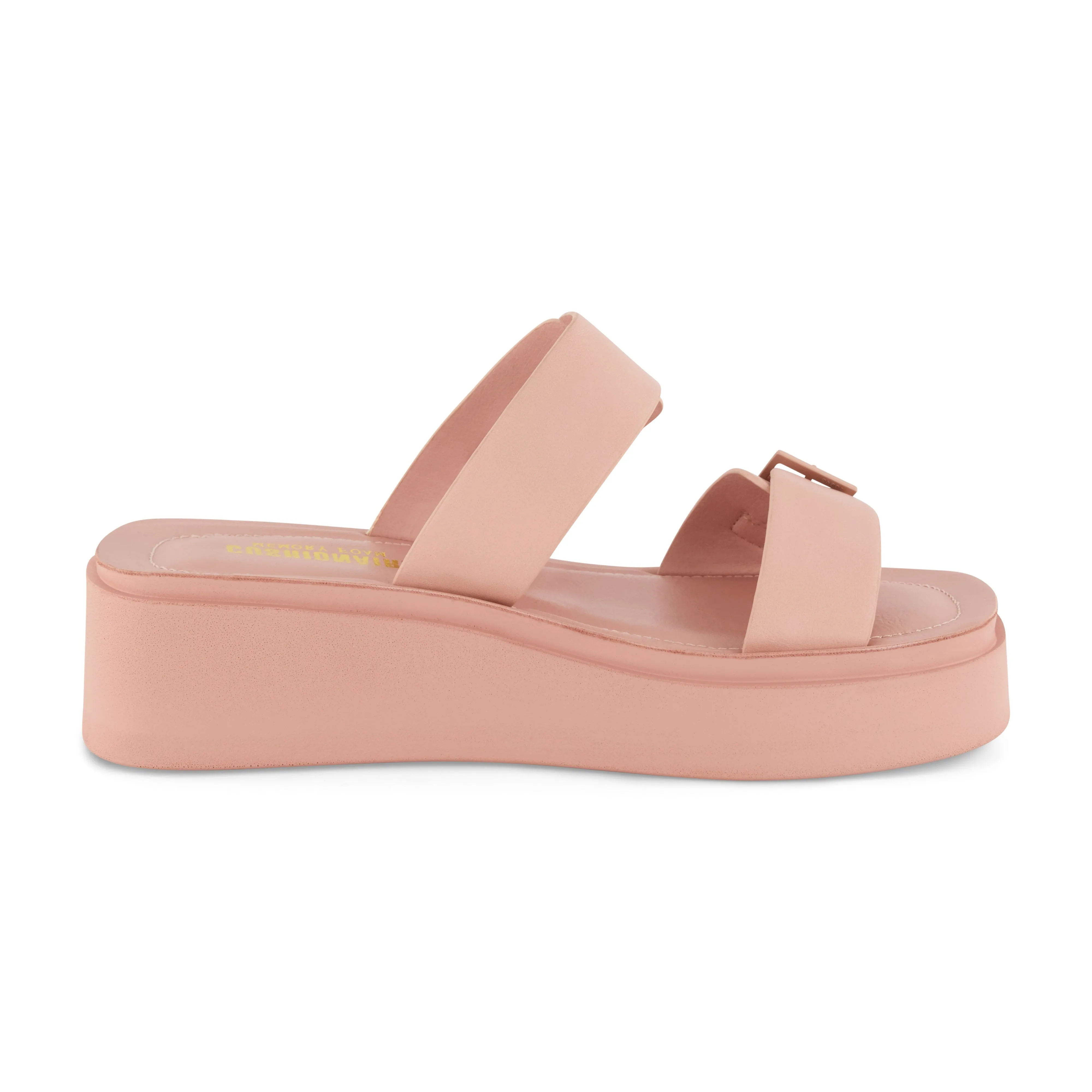 Planet Two Band Platform Sandal