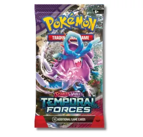 Pokemon Scarlet & Violet Temporal Forces Booster Pack | Walking Wake