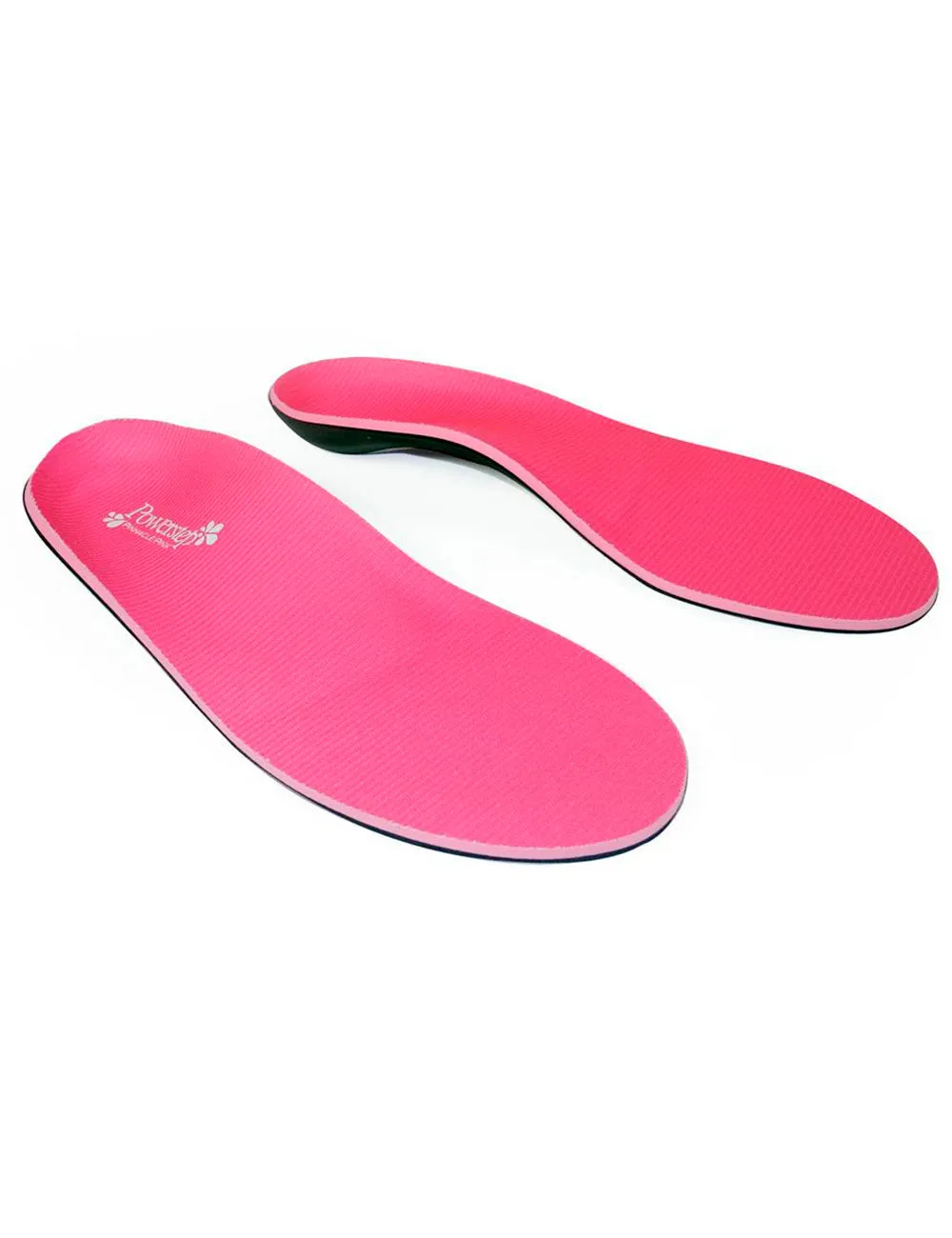 Powerstep Pinnacle Pink | Arch Support Shoe Orthotic Inserts for Women | Max Cushion | Color Pink