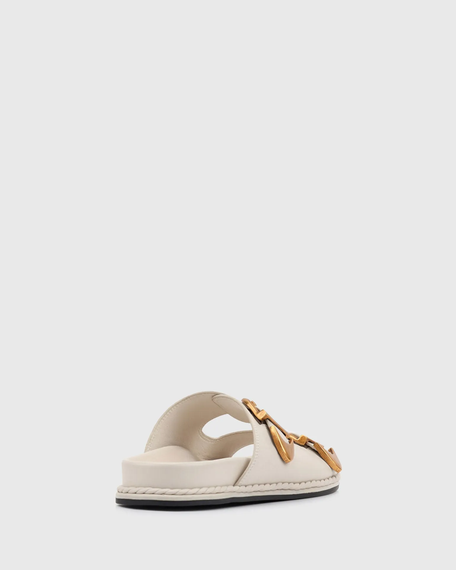 PRE-ORDER ZADIE Leather Buckle Slides