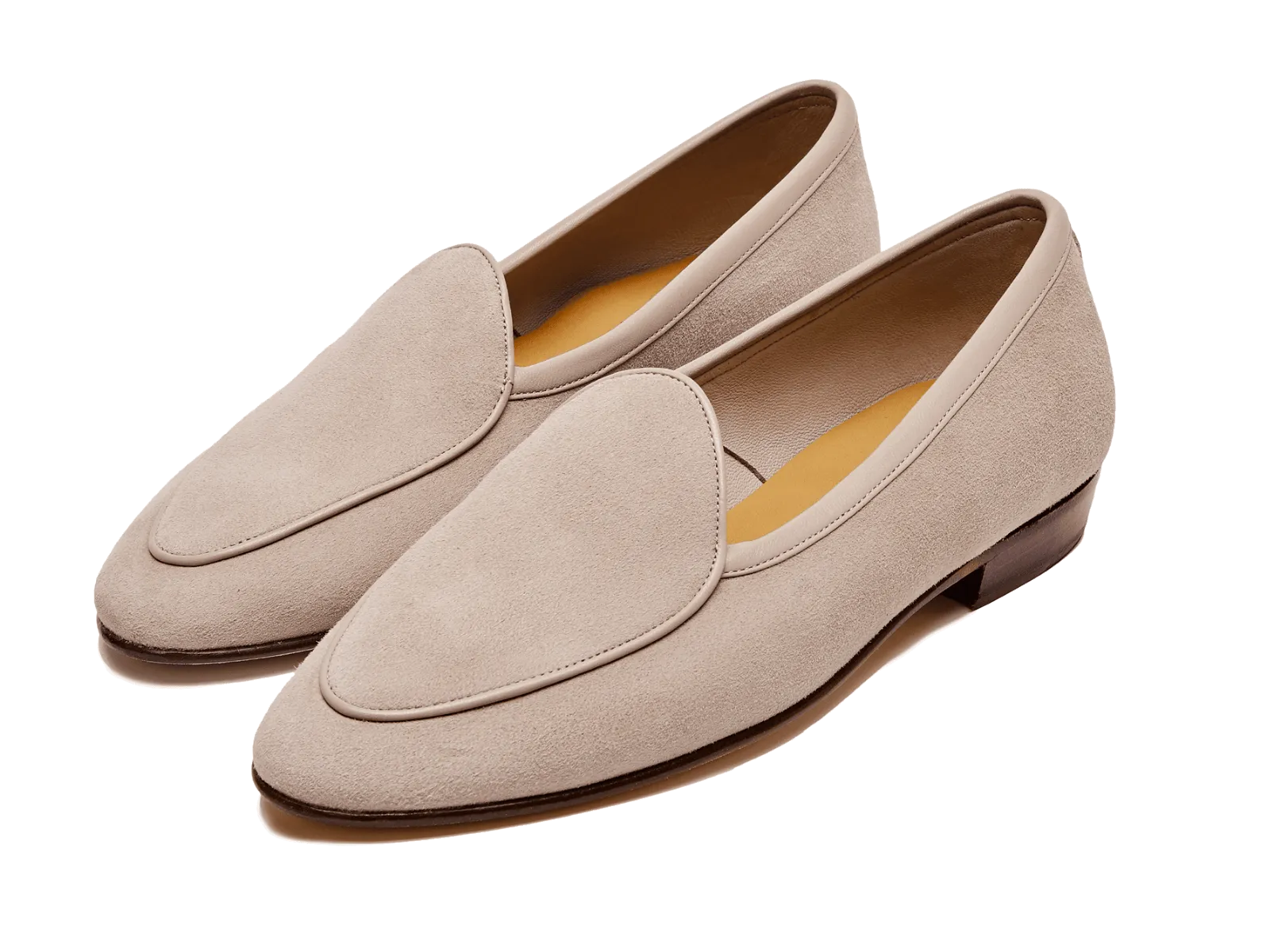 Sagan Classic Loafers in Albâtre Asteria Suede