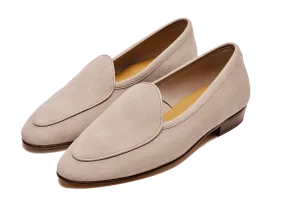 Sagan Classic Loafers in Albâtre Asteria Suede