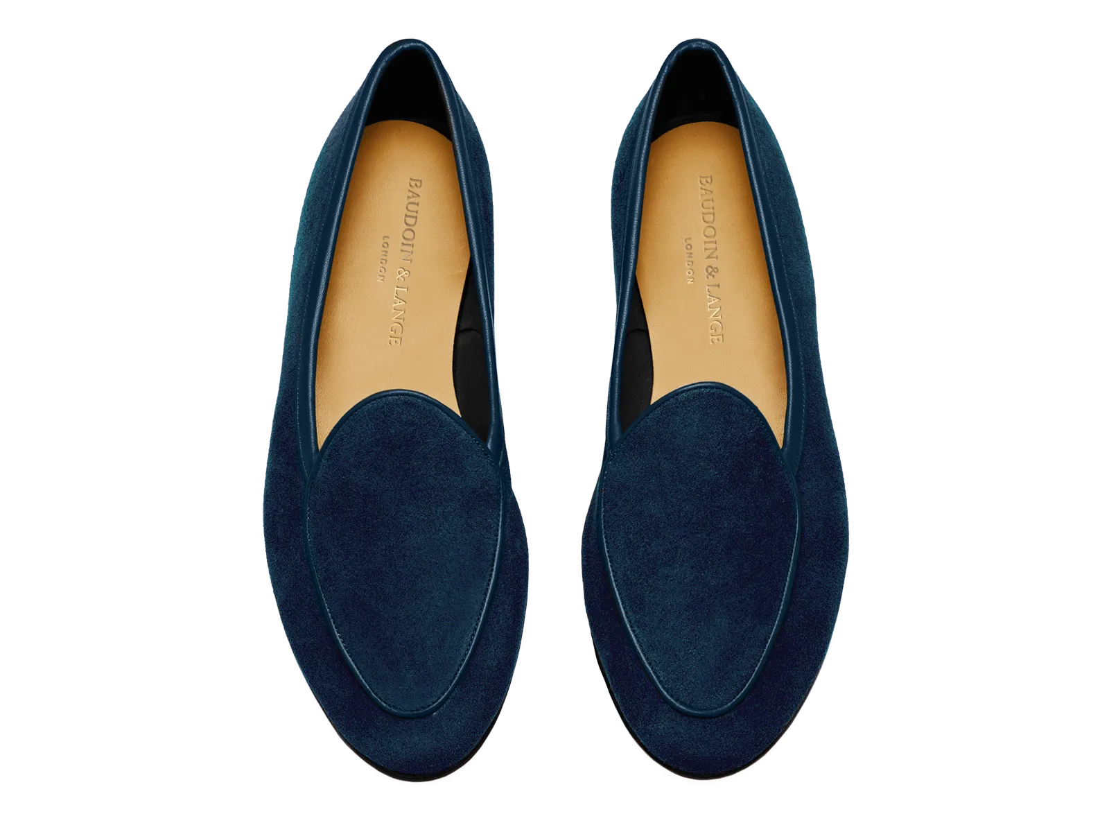 Sagan Classic Loafers in Lazuli Navy Asteria Suede