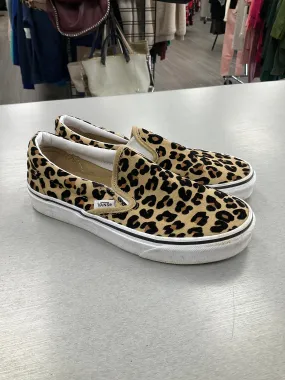 Shoes Flats Other By Vans In Animal Print, Size: 6.5