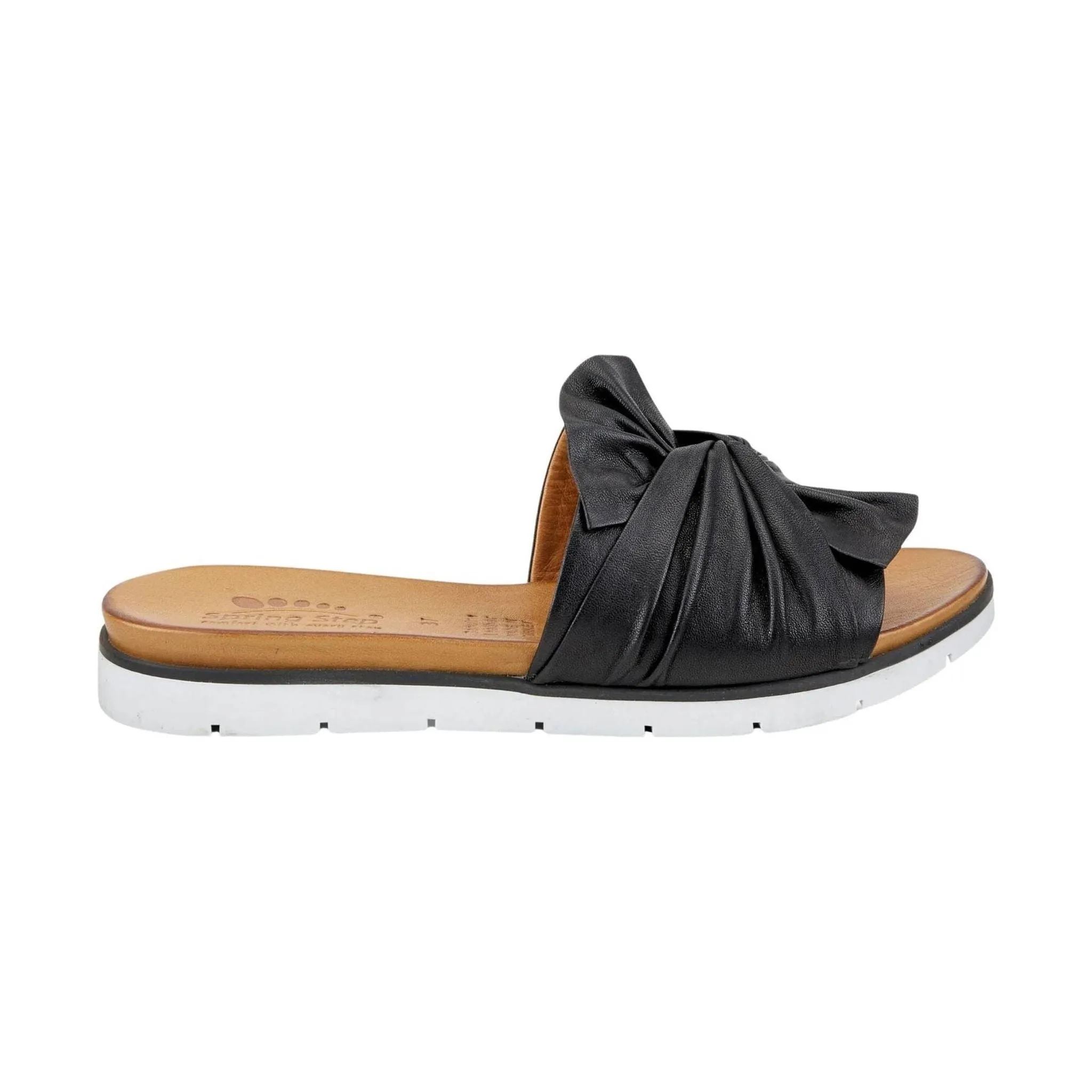 Spring Step Women's Lavona Slide Sandals - Black