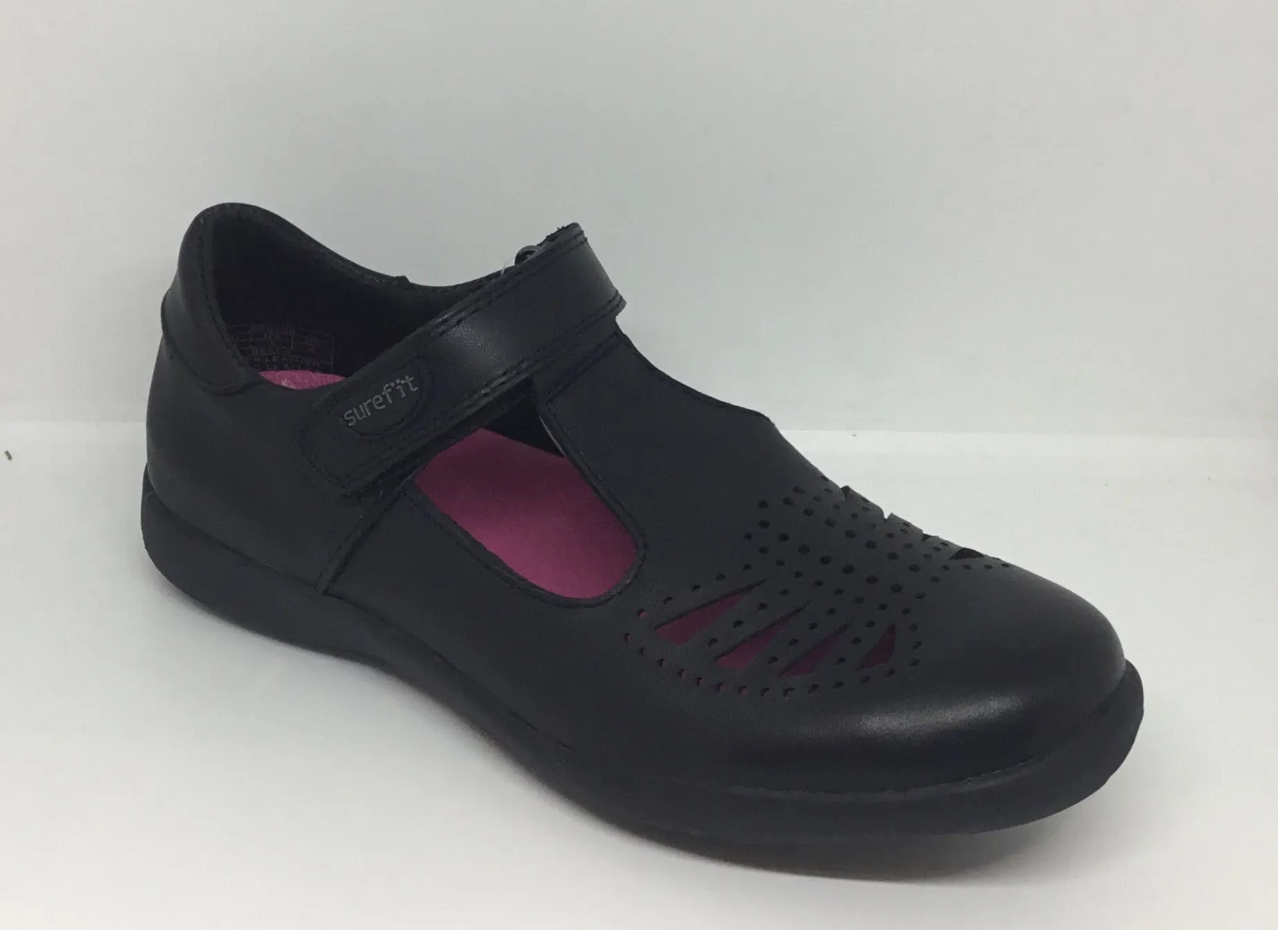 Surefit Bella School Shoe Leather