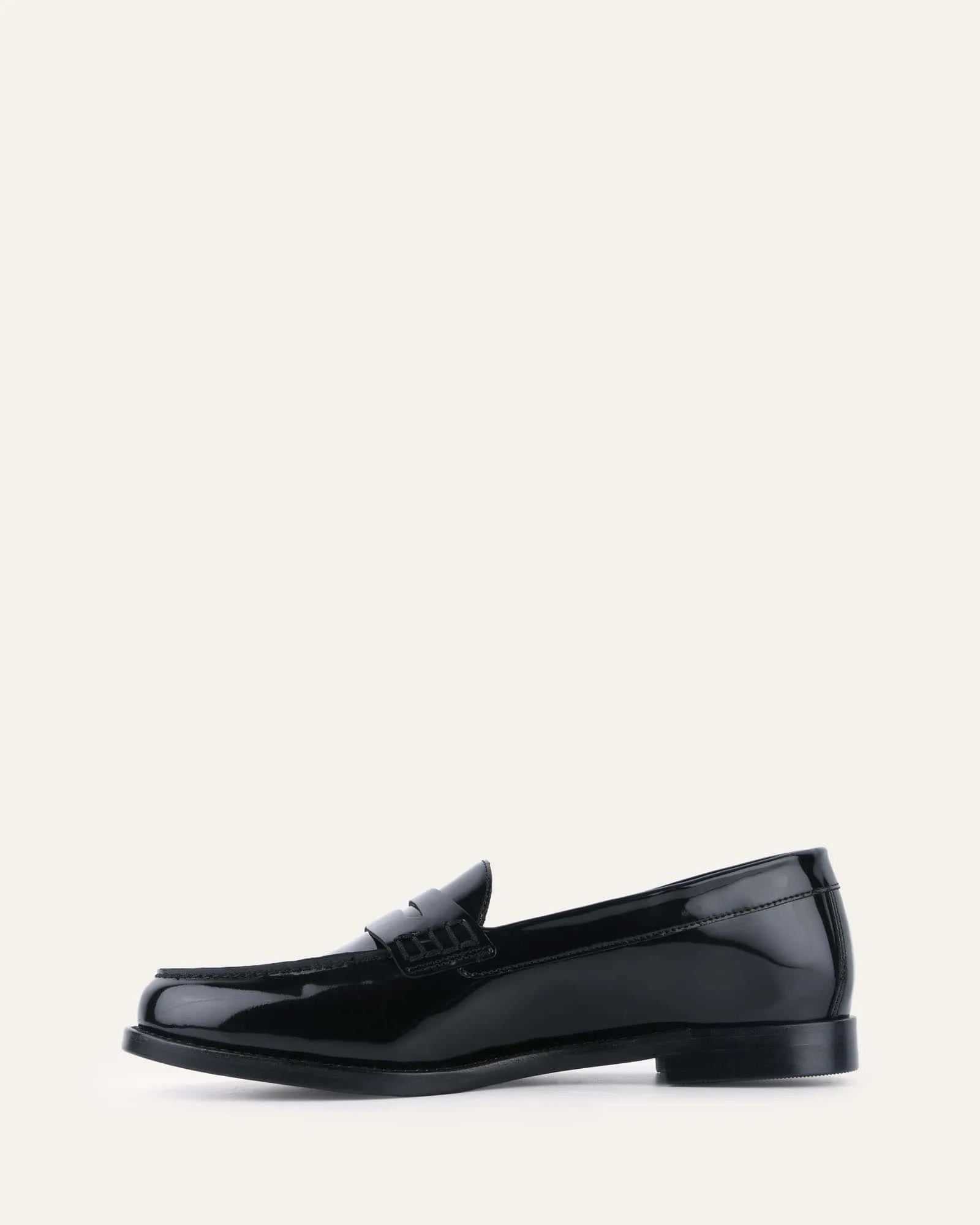 TAIT LOAFERS BLACK PATENT