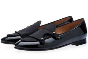 TANGERINE 7 MULTI BLACK BELGIAN LOAFERS