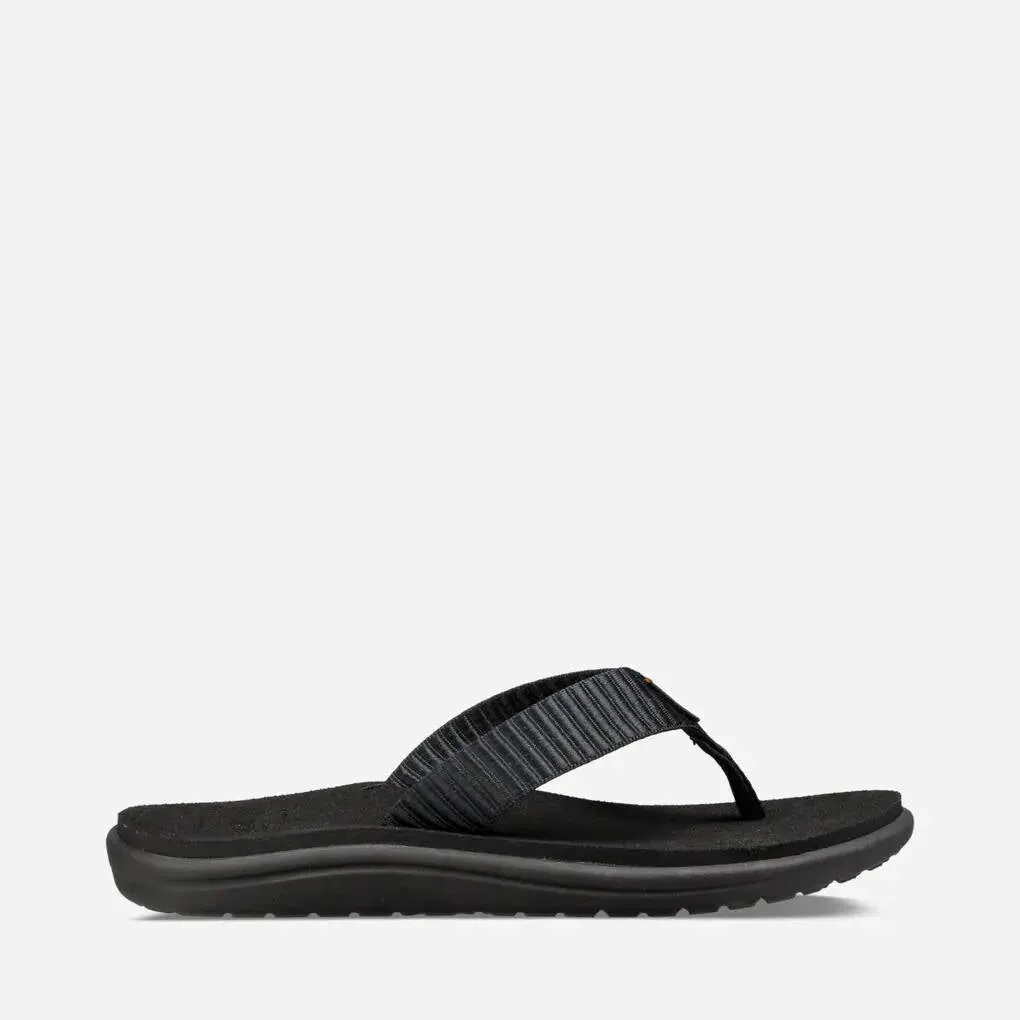 Teva Womens Voya Flip Bar Street Black