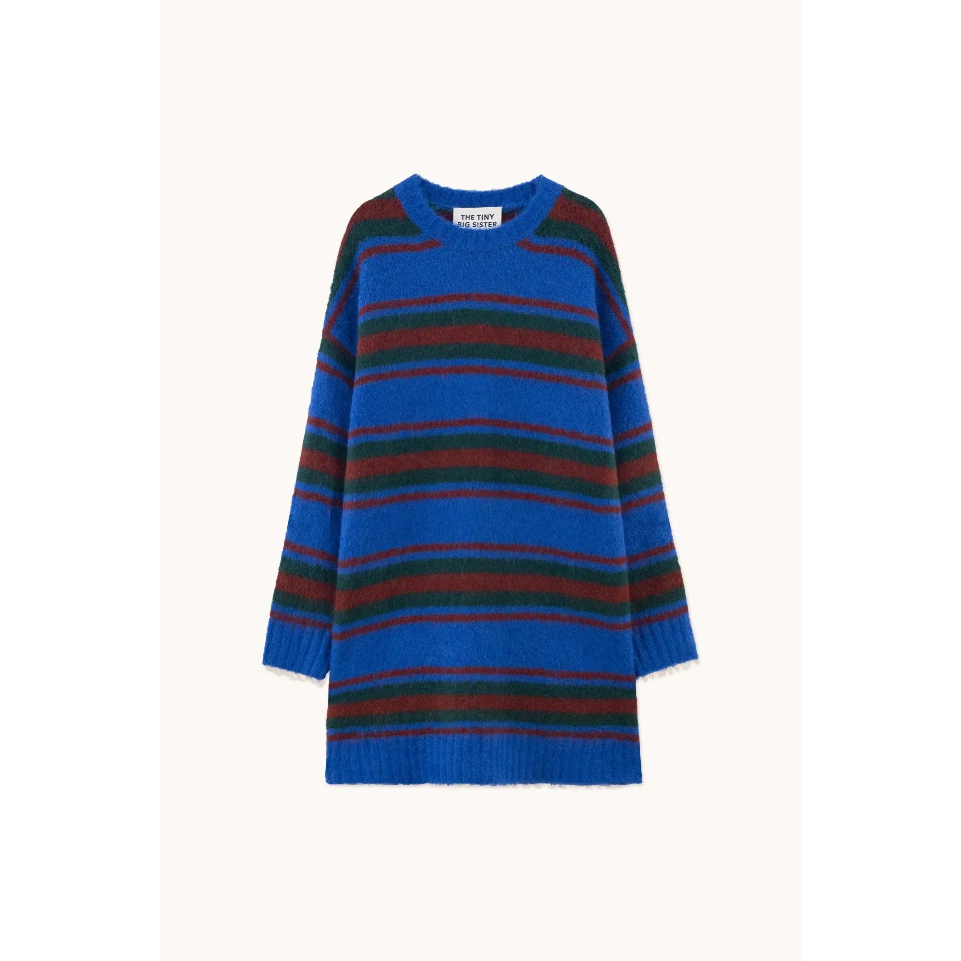 The Tiny Big Sister - Luca striped sweater dress - ultramarine