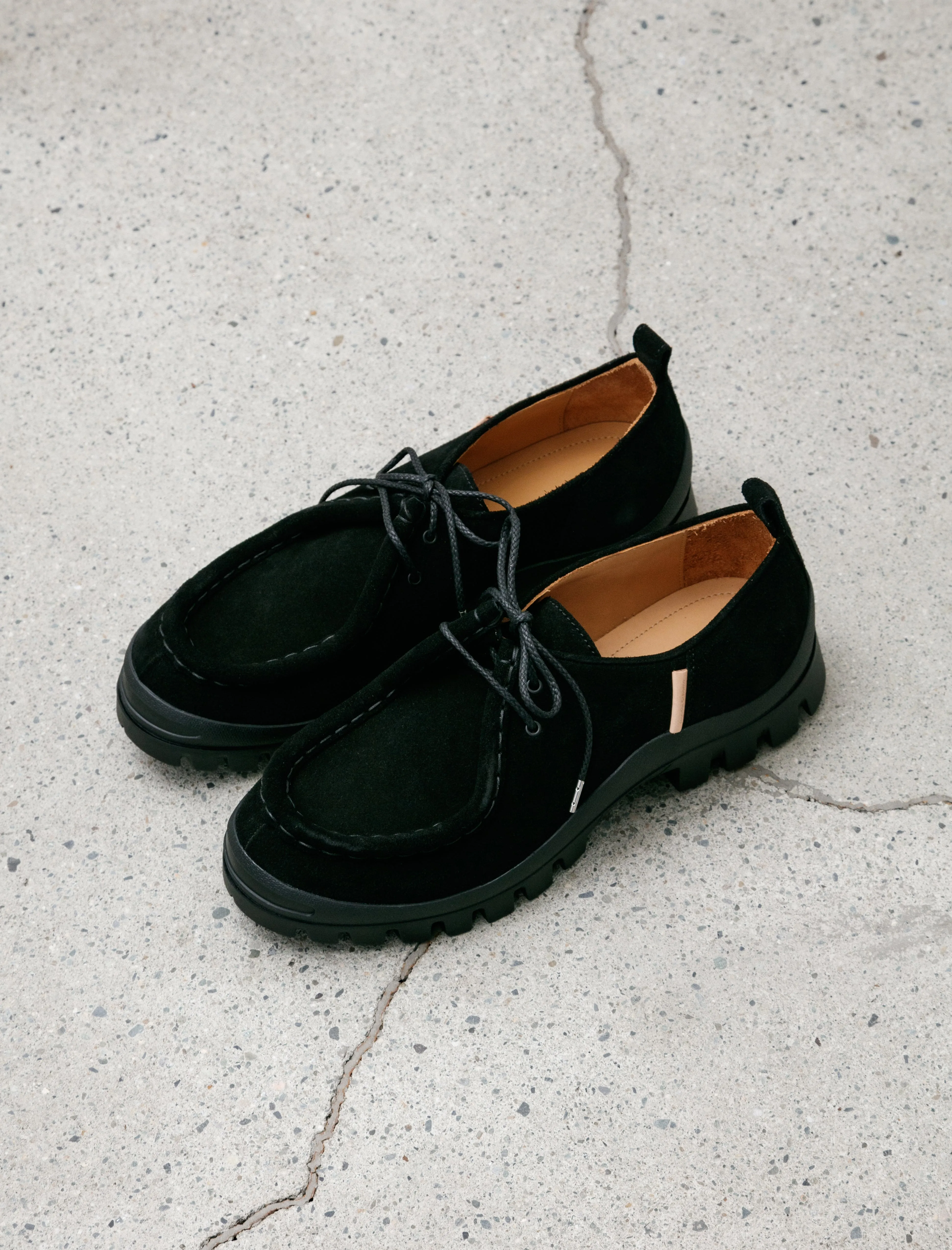 Tirolean #2146 Black Suede