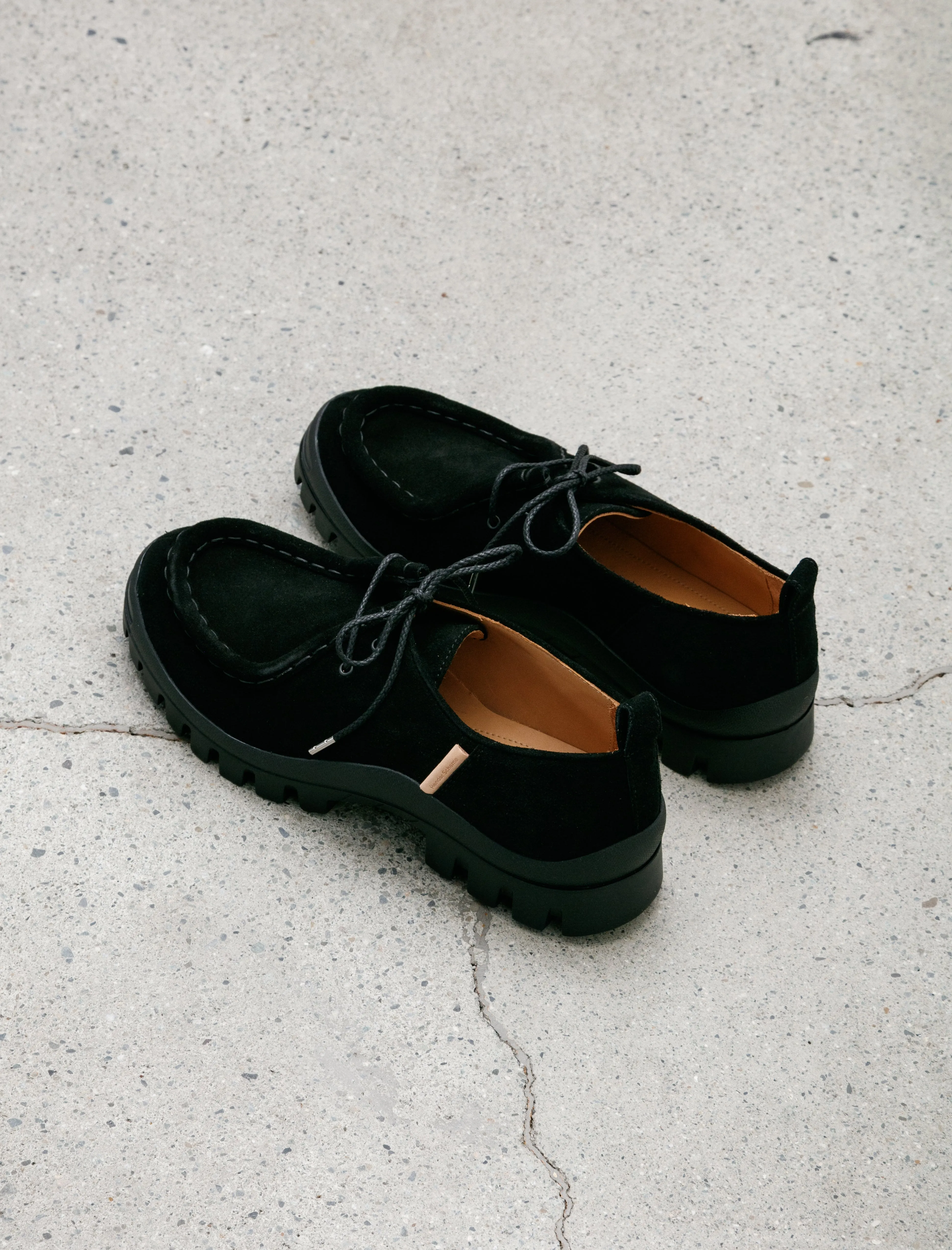 Tirolean #2146 Black Suede