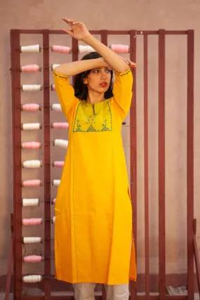 Urmul'Beryl' Classic' Kurti. 