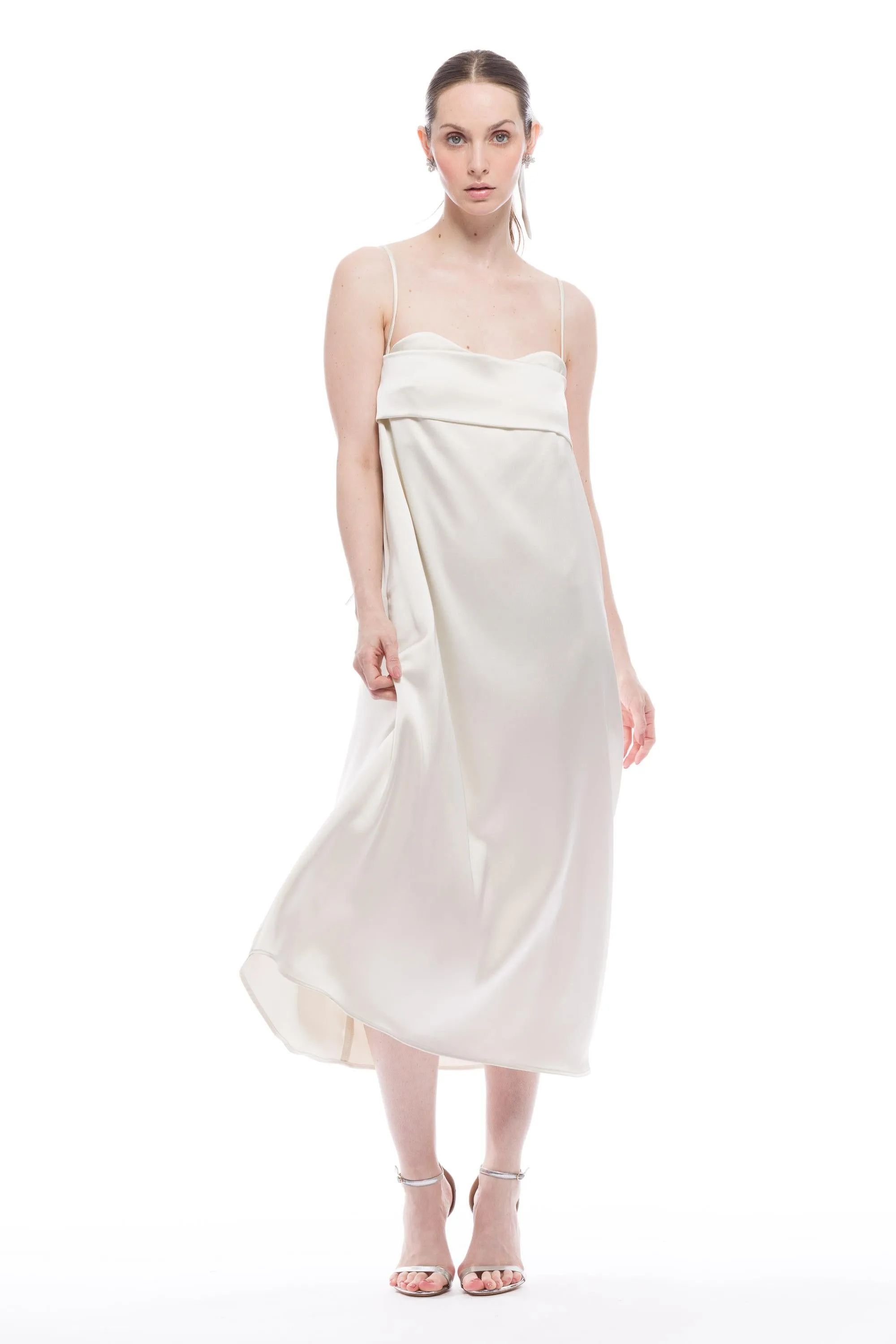 Verona Dress Long - Satin