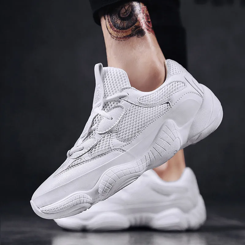 Vintage dad sneakers 2018 kanye fashion west mesh light breathable men casual shoes men sneakers zapatos hombre#500