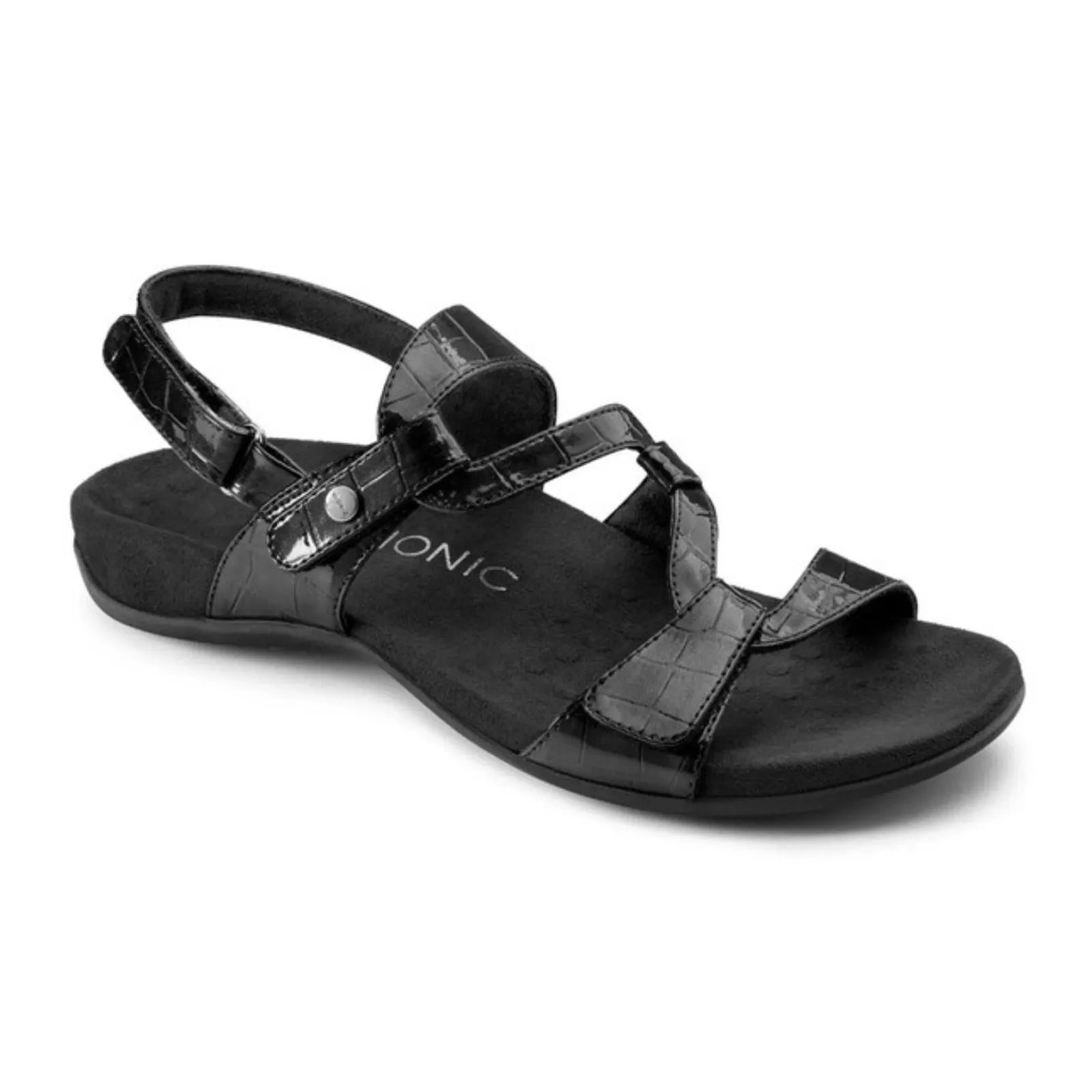 Vionic Paros Backstrap Sandal (Women) - Black