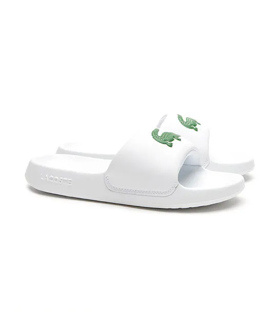 Women's Croco 1.0 Synthetic Slides White/Green