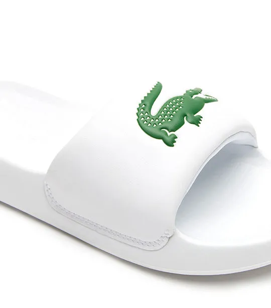 Women's Croco 1.0 Synthetic Slides White/Green