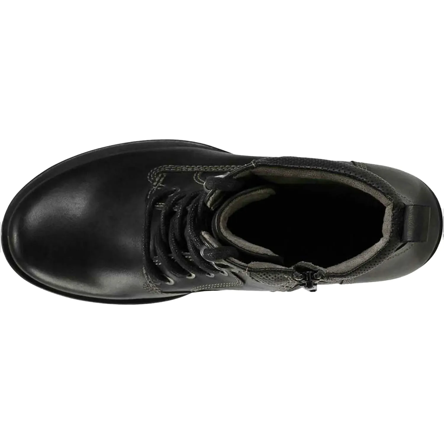 Women's Earth Anchor Black Leather