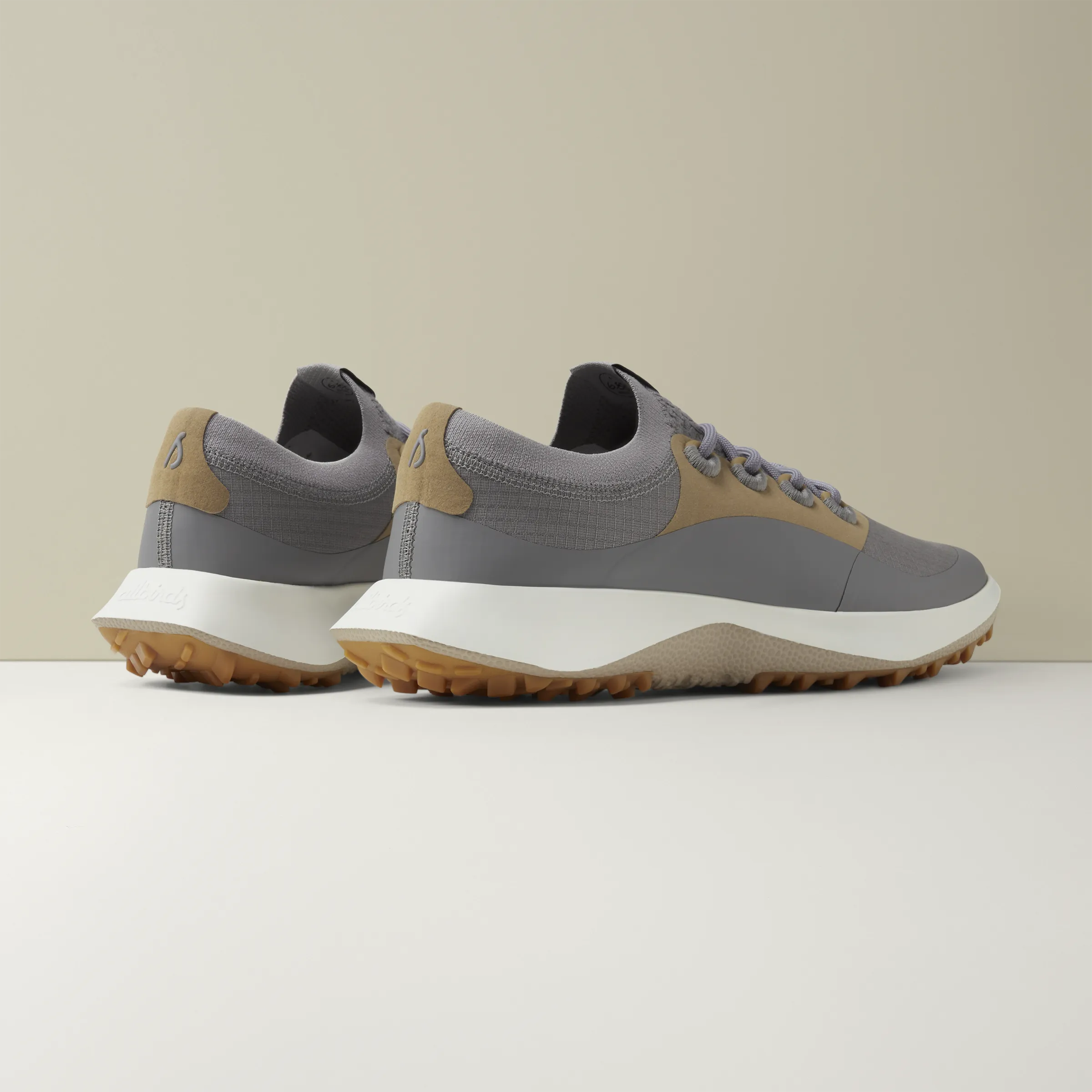 Women's Golf Dashers - Medium Grey/Rugged Beige (Blizzard Sole)