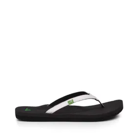 Women's Shoes Sanuk YOGA JOY Flip Flop Toe Post Sandals SWS10275 WHITE