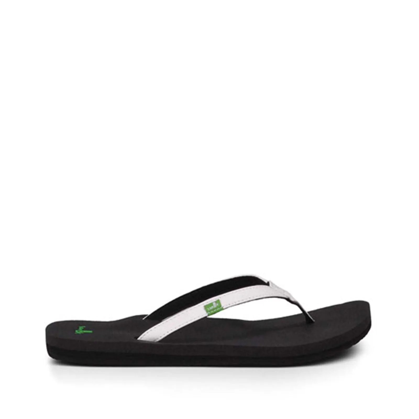 Women's Shoes Sanuk YOGA JOY Flip Flop Toe Post Sandals SWS10275 WHITE