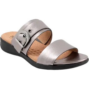 Women's Soft Walk Toki Pewter Leather