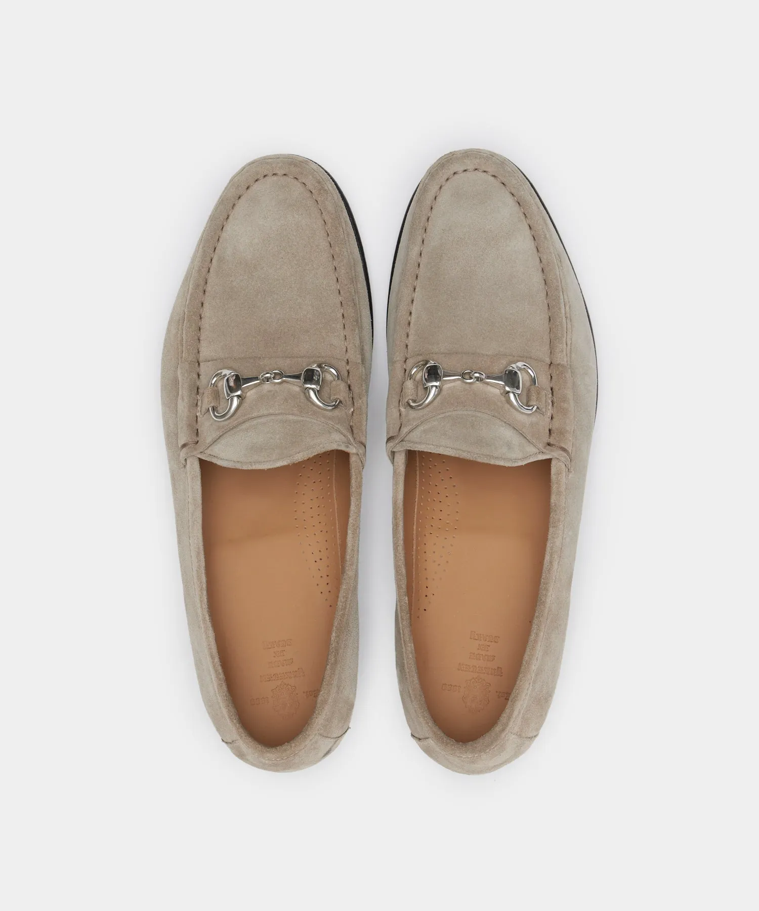 Yuketen Moc Ischia Horsebit Loafer in Suede